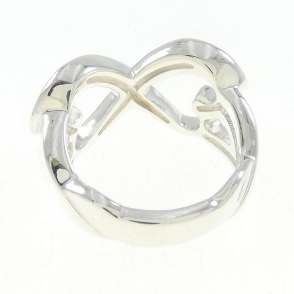 TIFFANY Authentic Silver Heart Ring - Picture 3 of 5